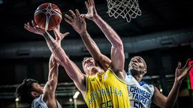 ▲面對人高馬大的澳洲，中華隊仍展現積極的態度。（圖／比賽大會提供）