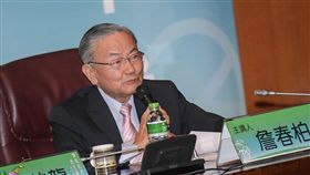 馬蕭競選總部總幹事詹春柏出席總統直選與民主台灣學術研討會 圖／記者林敬旻攝