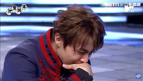 王子在節目中崩潰大哭。（圖／MTV提供）