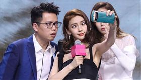 Angelababy鬥雞眼（翻攝自新浪娛樂）