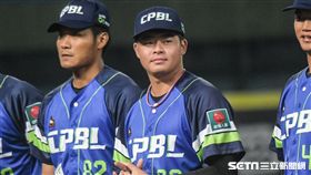 中職聯隊統一獅投手洪心騏。 圖／記者林敬旻攝