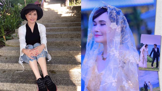 沈春華再披婚紗　唯美牽手照閃瞎眾人
