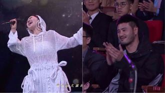 譚維維飆鐵嗓　老公陳亦飛現身秒歪樓