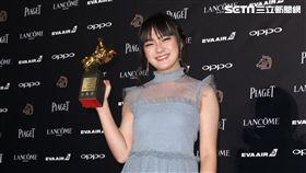 金馬54／典禮／最佳女配角：文淇《血觀音》。（圖／記者邱榮吉攝影）