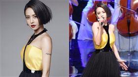 蔡依林笑稱要粉絲去炸掉PTT。（合成圖／翻攝自臉書、金馬執委會提供）