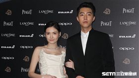 金馬54／紅毯／《癡情男子漢》蔡凡熙、韓笙笙。（圖／記者邱榮吉攝影）