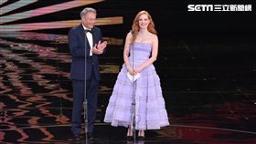 金馬54／典禮／頒獎人-李安、潔西卡雀絲坦（圖／金馬執委會提供）