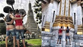 泰國,網友,不雅照,裸臀,IG,著名景點,拍照　圖／翻攝自泰國網