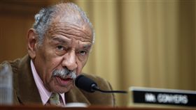 美國任期最長國會議員、民主黨重量級眾議員柯尼爾斯（John Conyers）圖／美聯社／達志影像
