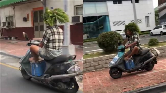 野戰草帽伯霸氣狂飆　遭警攔GG了