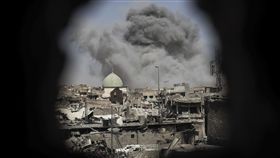 -Nuri mosque-努爾大清真寺-ISIS據點-圖/美聯社/達志影像