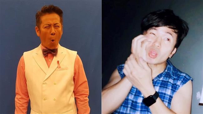 同台畫面曝光！乃從中間夾著「她」