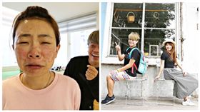 蔡阿嘎，老婆，二伯，雷射。（翻攝自蔡阿嘎ig）