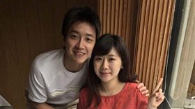 江宏傑、福原愛（圖／翻攝自福原愛微博）