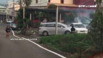 警轟13槍抓毒犯　車上竟有3歲女童