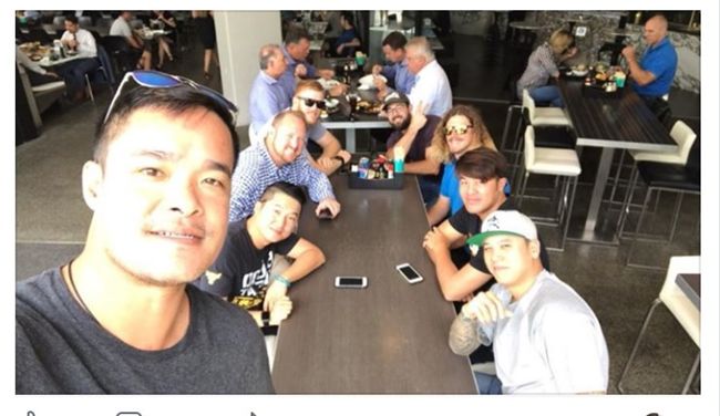 林智勝粉絲團發文　歡迎新同學陳鴻文