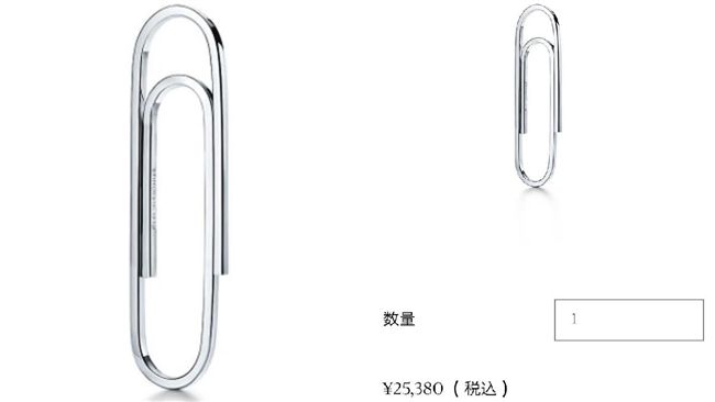 小物價格超嚇人　「迴紋針」竟要7千