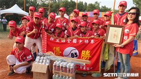 桃園龜山少棒拿下第五屆徐生明盃冠軍。（圖／記者王怡翔攝）