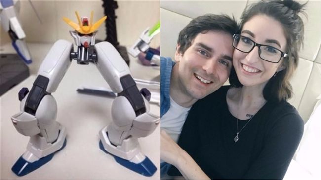 鋼彈宅這樣問！追到正妹熱戀甚至結婚