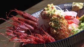 炸生蠔蝦丼1800