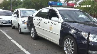 苗栗4車連環撞釀7傷　警車也遭殃