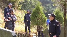 盜墓,偷竊,大陸,浙江,杭州,墳墓,桐廬　圖／翻攝自微博
