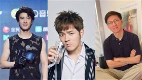 男星曾傳男男情。（合成圖／宏聲提供、翻攝自臉書）
