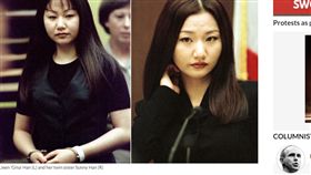 韓裔女子韓吉娜 美國,加州,判刑,謀殺,假釋
http://www.ibtimes.co.uk/evil-twin-gina-han-who-plotted-kill-her-sister-set-parole-after-19-years-behind-bars-1649331