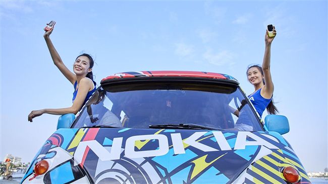 諾基亞行動體驗車　拍照打卡抽手機