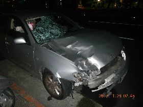 樂團主唱載女友遭酒駕男衝撞　1死1傷