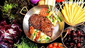 美國頂級牛肋眼。（圖／君品酒店）