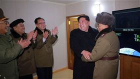 北韓,金正恩,試射,火星-15型飛彈（圖／美聯社／達志影像）