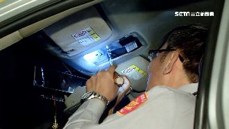 好會藏！警拆「燈座」找毒逮毒蟲運將