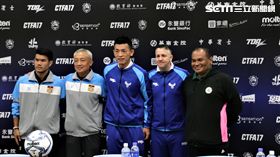足協國際邀請賽記者會,懷特（Gary White）,陳柏良（圖／記者劉家維攝）