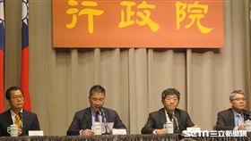 行政院會會後記者會。（記者盧素梅攝）