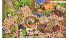 上海迪士尼玩具總動員園區。（圖／上海迪士尼提供）