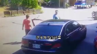 男拿酒瓶恐嚇不成　持槍3度駕車衝撞