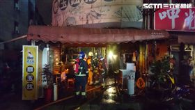 土城人氣鵝肉店火警 圖／記者游承霖攝