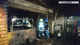 土城鵝肉店火警／記者游承霖攝