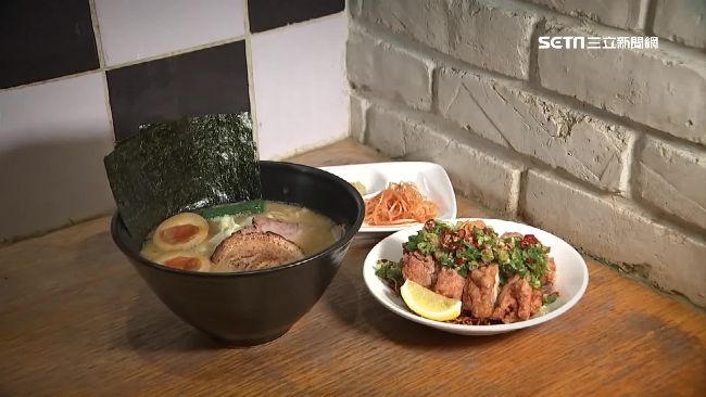 拉麵拚飽足！搭油淋雞炸豬腳超過癮