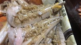 螃蟹,寄生蟲,藤壺,心板茗荷,噁心　圖／翻攝自臉書爆料公社官網