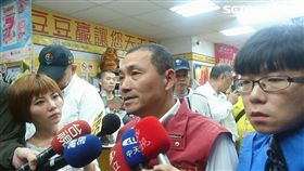 侯友宜接受媒體受訪時震怒表示嫌犯罪不可赦。（圖／記者游承霖攝）