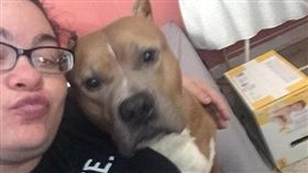 美國孕婦Sierra Wilson,比特犬,巴斯特（圖／翻攝自臉書）