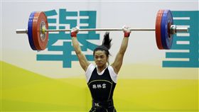 里約奧運後再出賽　許淑淨：感到興奮台灣舉重女將許淑淨因傷錯過世大運，這次全運會是她在里約奧運後首度出賽，她對此表示，能再度比賽讓她有點興奮，看到很多人來幫她加油更讓她開心。中央社記者張新偉攝　106年10月22日