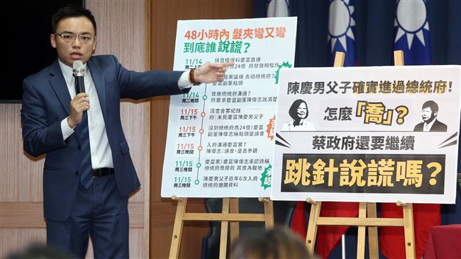 洪耀福稱藍是黑道整合　藍抨信用破產