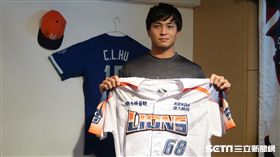 統一獅球星郭阜林。（圖／記者王怡翔攝）