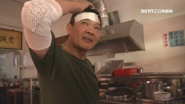 誤會老闆臉臭　5惡煞狠毆怒砸店