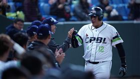 中職林明杰二下擊出陽春全壘打。（圖／中職提供）