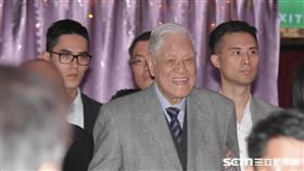 前總統李登輝10日出席「2016深化民主文化，追求永續主權」募款餐會並發表談話。（資料照／記者林敬旻攝）