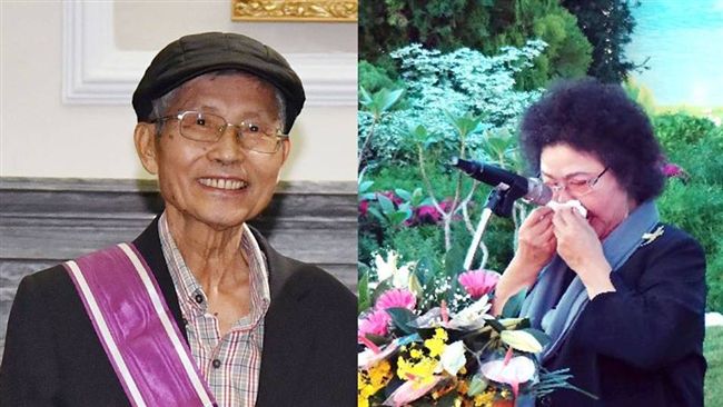 陳菊淚灑戴振耀告別式　哽咽喊兄弟…